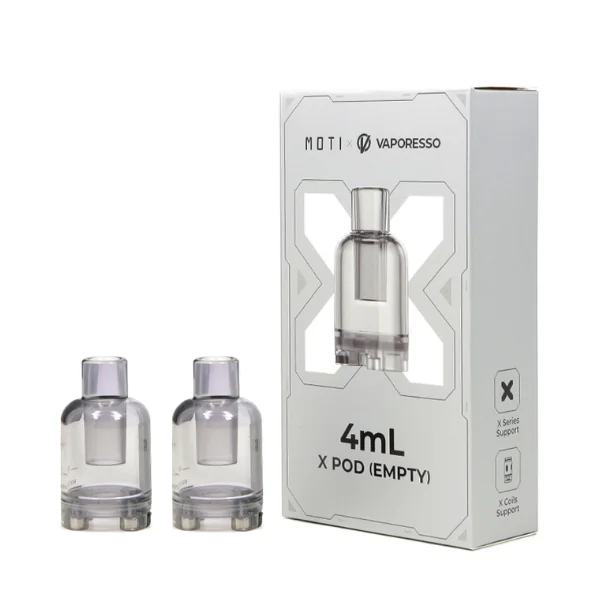 Vaporesso Moti X Mini OS Replacement Pod Cartridge 2 Pack