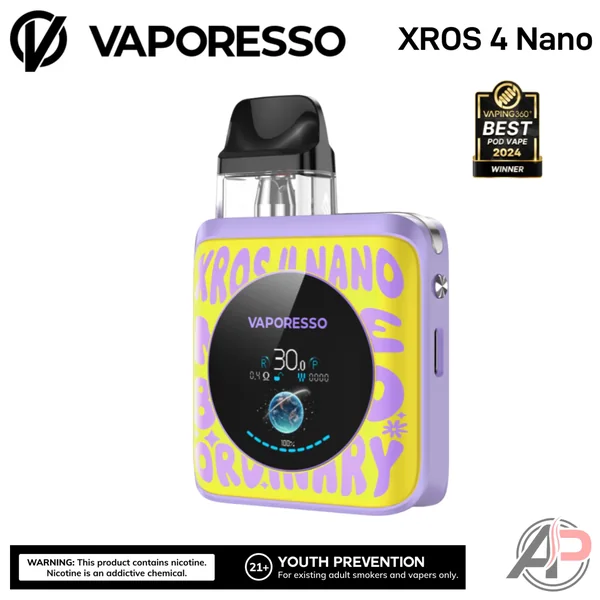 Vaporesso Xros 4 Nano Pod System Starter kit Device - Image 9