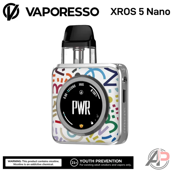 Vaporesso Xros 5 Nano Pod System Starter kit Device - Image 10