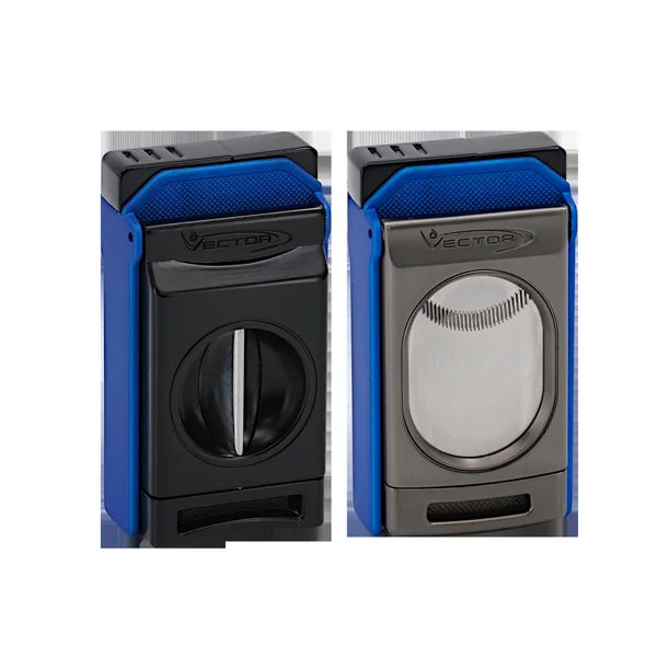 Vector Switch Double Flame Torch Lighter with Cigar Cutter - Image 4
