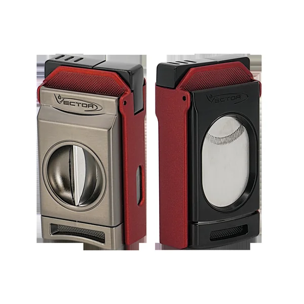 Vector Switch Double Flame Torch Lighter with Cigar Cutter - Image 5