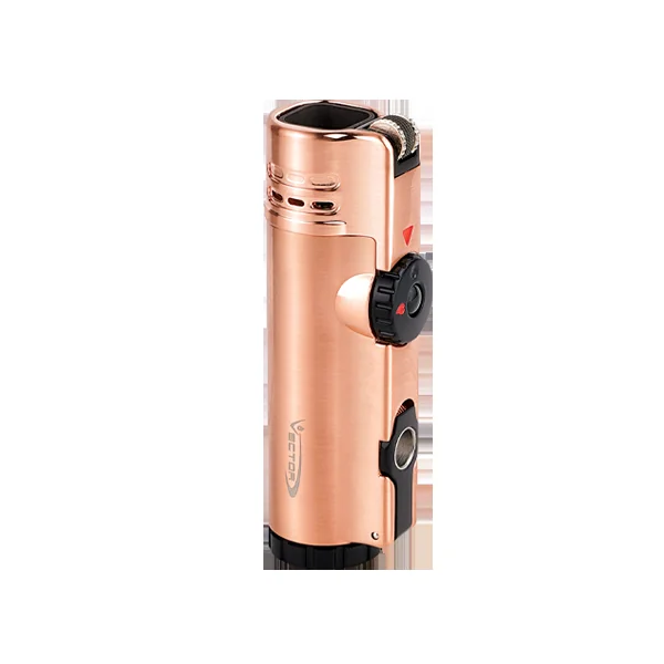 Vector Warcraft Quad Flame Torch Lighter with Cigar Punch
