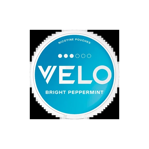 VELO Bright Peppermint Nicotine Pouches – 8mg (5 Pack)