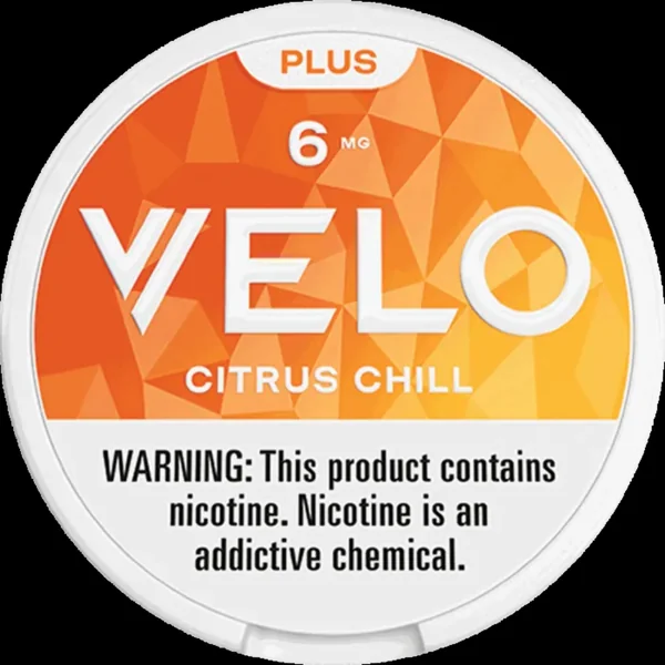 VELO Plus Citrus Chill Nicotine Pouches (5 Pack) - Image 2