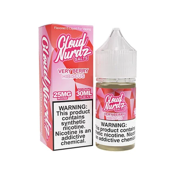 Very Berry Hibiscus SALT - Cloud Nurdz - 30mL