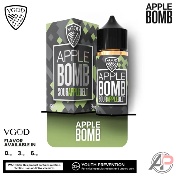 Vgod Apple Bomb E-Liquid 60mL - Image 2