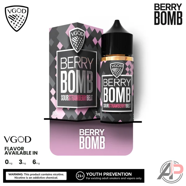 Vgod Berry Bomb E-Liquid 60mL - Image 2