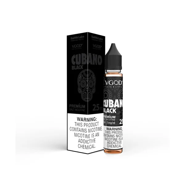 VGOD Cubano Black SaltNic 30ml Salt E-Juice