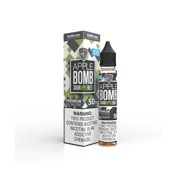 VGOD Iced Apple Bomb SaltNic 30ml Salt E-Juice