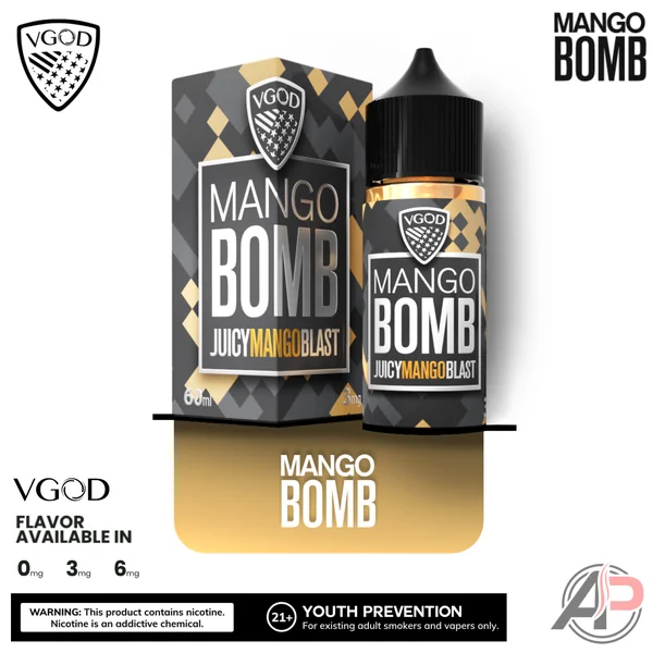 Vgod Mango Bomb E-Liquid 60mL - Image 2