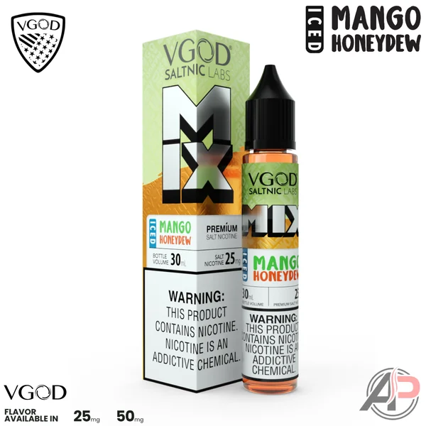 Vgod Mix Iced Mango Honeydew Salt Nicotine 30mL