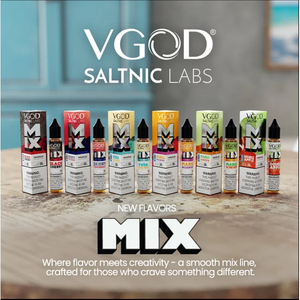 Vgod Mix Iced Pina Colada Salt Nicotine 30mL - Image 3