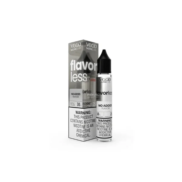 VGOD Salt Nic Labs flavorless