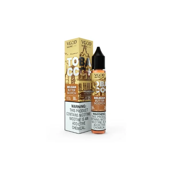 VGOD Salt Nic Labs Tobacco+ Belgian Butterscotch