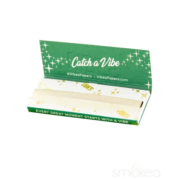 Vibes 1 1/4 Organic Hemp Rolling Papers - Image 2