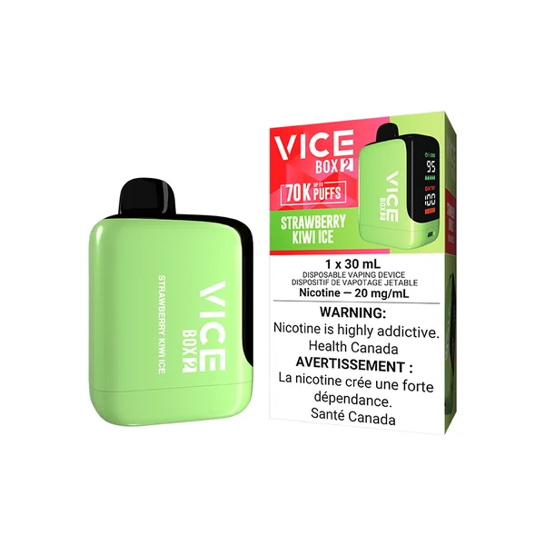 VICE BOX 2 DISPOSABLE - STRAWBERRY KIWI ICE (4PCS/CTN) [MB]