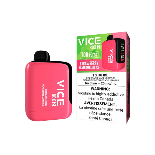 VICE BOX 2 DISPOSABLE - STRAWBERRY WATERMELON ICE (4PCS/CTN) [MB]