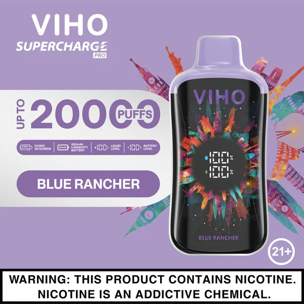 Viho Supercharge Pro 20000 Puffs Disposable Vape Device - Image 18