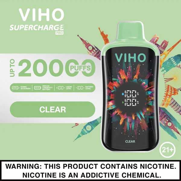 Viho Supercharge Pro 20000 Puffs Disposable Vape Device - Image 19