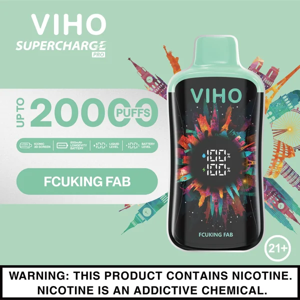 Viho Supercharge Pro 20000 Puffs Disposable Vape Device - Image 20
