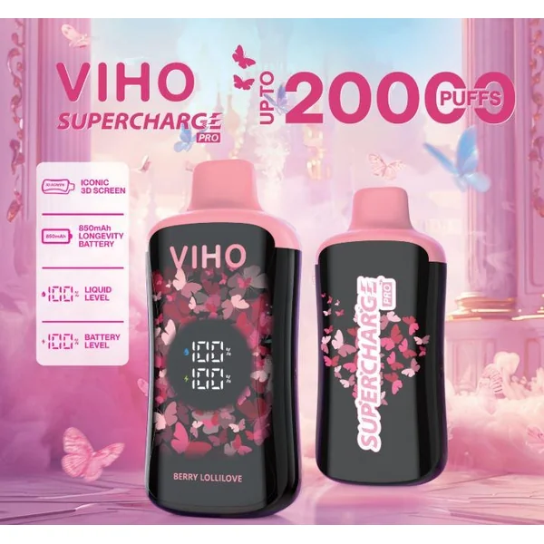 Viho Supercharge Pro 20000 Puffs Disposable Vape Device - Image 3