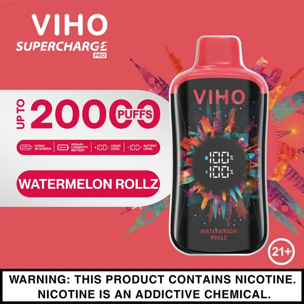 Viho Supercharge Pro 20000 Puffs Disposable Vape Device - Image 27
