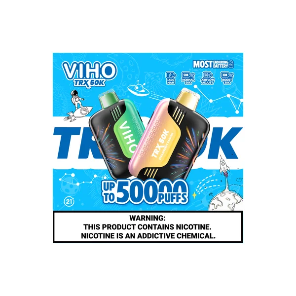 VIHO TRX 50K Disposable Vape - 5 Pack
