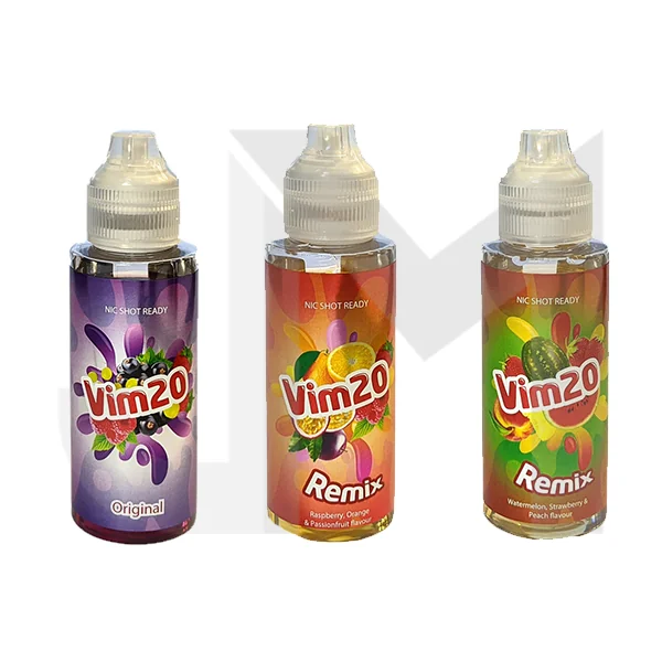 Vim20 By Signature Vapours 100ml E-liquid 0mg (50VG/50PG)