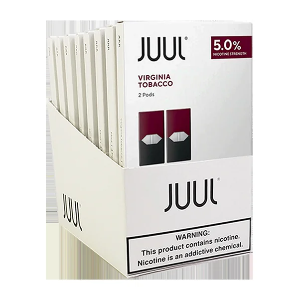 Virginia Tobacco JUUL Pod 8-Pack Display (2ct packs) - Image 2