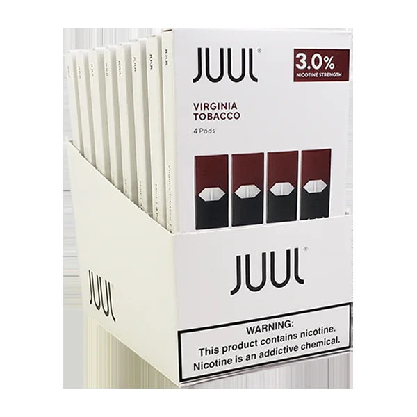 Virginia Tobacco JUUL Pod 8-Pack Display (4ct packs) - Image 2