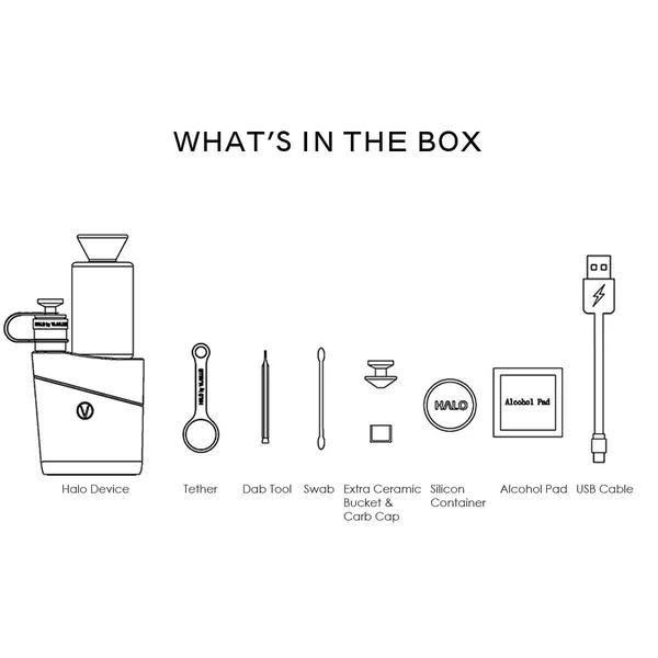 VLab Halo V2 Portable Vaporizer Kit - Image 23