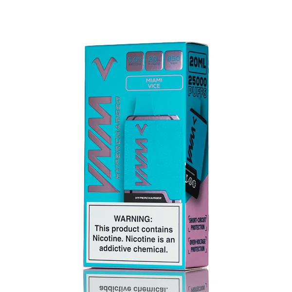 VNM Hypercharged VM25000 25K Puffs Disposable 20mL - Image 3