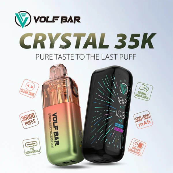 Volf Bar Crystal 35,000 Puffs Disposable Vape Device - Image 2