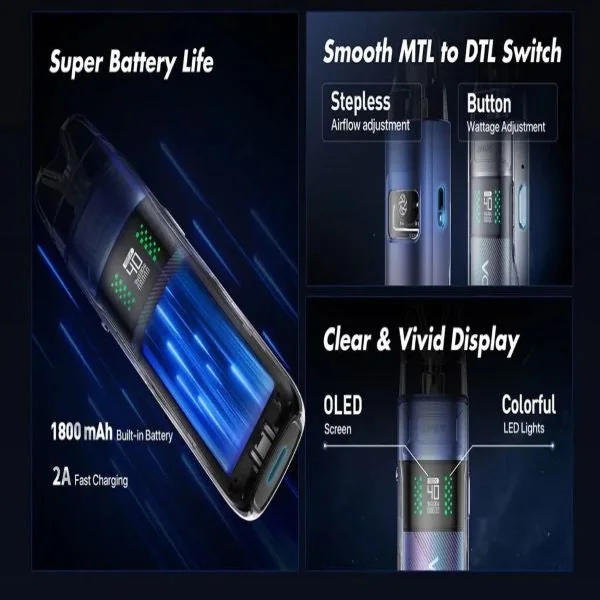 Voopoo Argus E40 Pod Vape Kit - Image 3