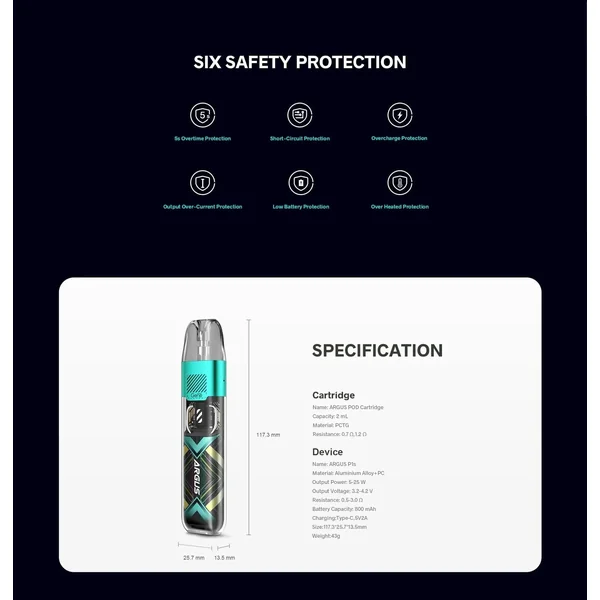 VOOPOO ARGUS P1S 25W Pod System - Image 16