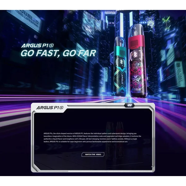 VOOPOO ARGUS P1S 25W Pod System - Image 10