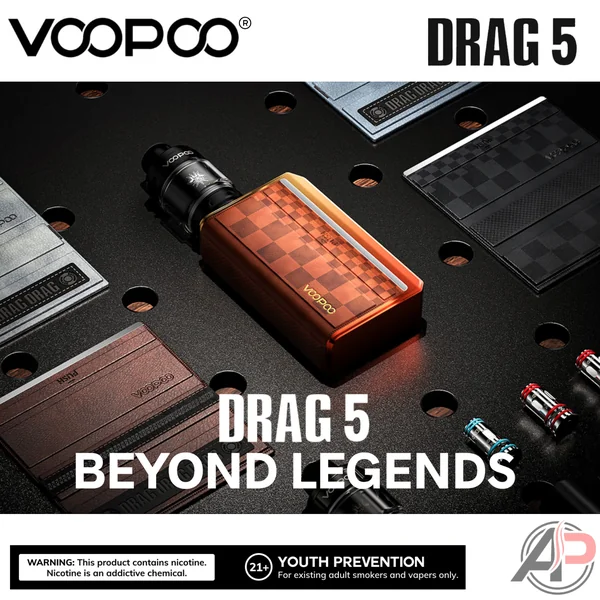 Voopoo Drag 5 177w Box Mod Starter Kit Device - Image 2