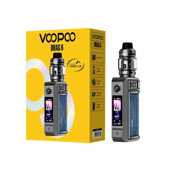 VOOPOO Drag 6 220W Starter Kit - Image 2