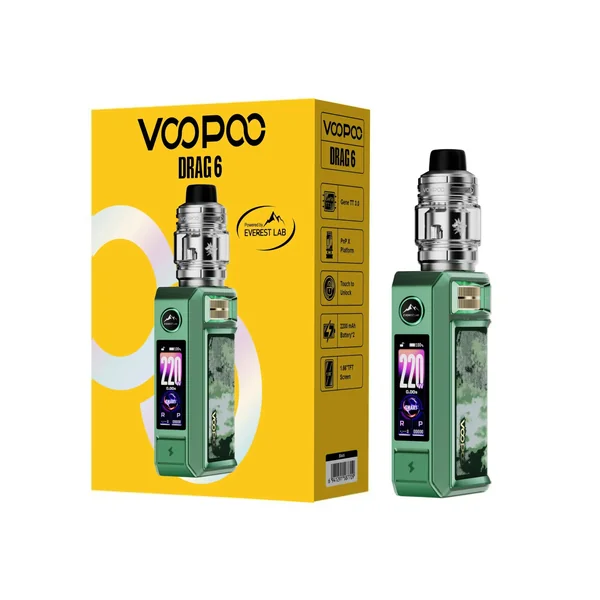 VOOPOO Drag 6 220W Starter Kit - Image 3