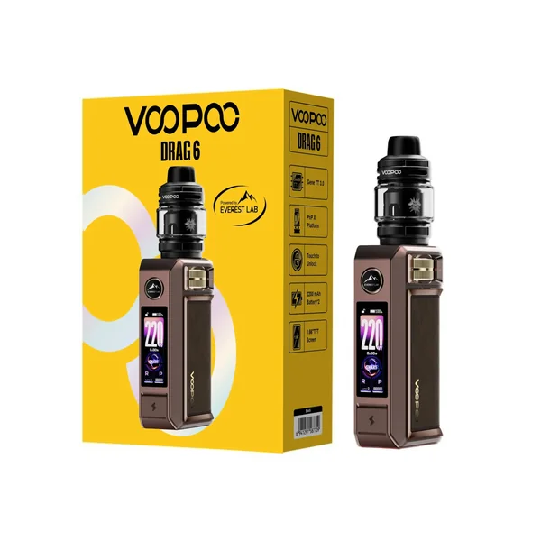 VOOPOO Drag 6 220W Starter Kit - Image 7
