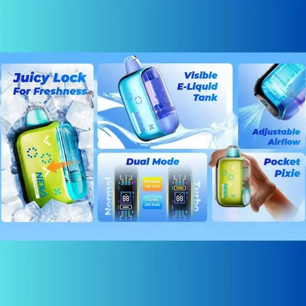 VOOPOO NEXA PIX 35K Disposable Vape (5%, 35000 Puffs) - Image 2