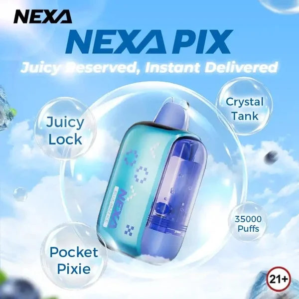 VOOPOO NEXA PIX 35K Disposable Vape (5%, 35000 Puffs) - Image 5