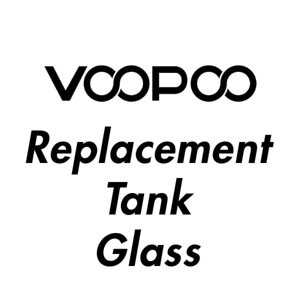 VooPoo Replacement Tank Glass - 3 Pack