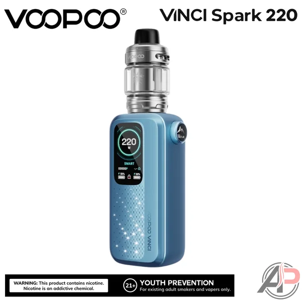 Voopoo Vinci Spark 220W Box Mod Starter Kit Device - Image 5