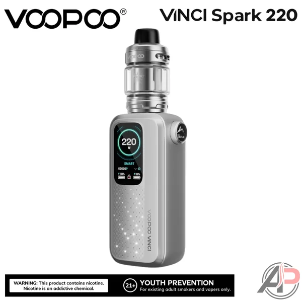 Voopoo Vinci Spark 220W Box Mod Starter Kit Device - Image 6
