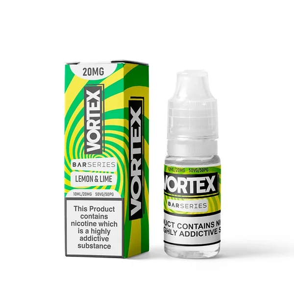 Vortex Lemon & Lime 10ml Nic Salt E-Liquid - Image 2