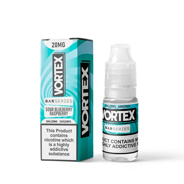 Vortex Sour Blueberry Raspberry 10ml Nic Salt E-Liquid - Image 2