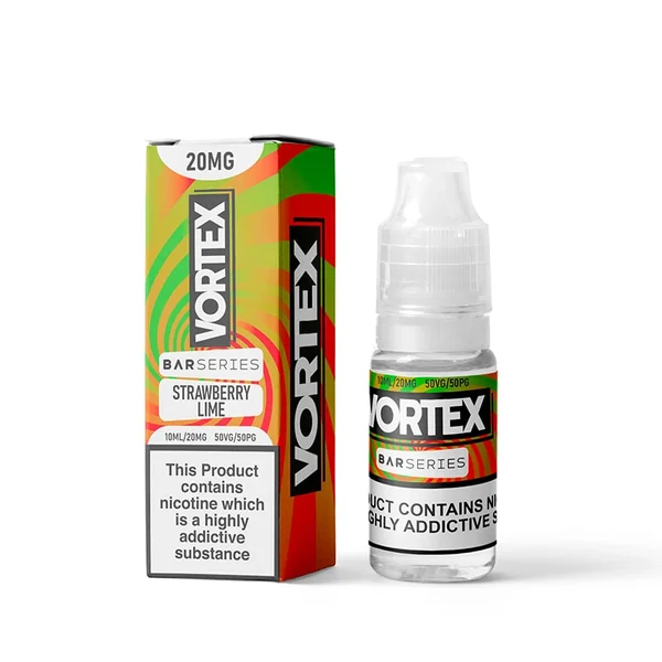 Vortex Strawberry Lime 10ml Nic Salt E-Liquid - Image 2