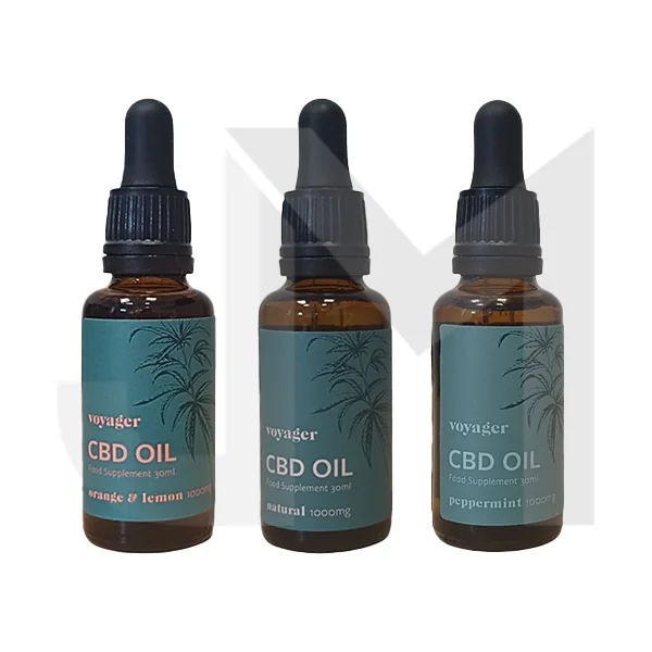 Voyager 1000mg CBD Oil 30ml