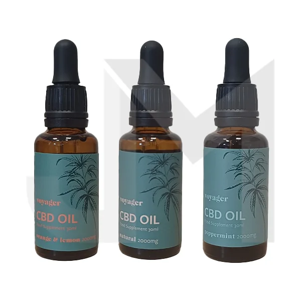 Voyager 2000mg CBD Oil 30ml